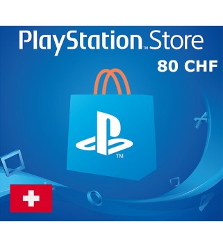 PlayStation Network Card 80 CHF PlayStation 4 Key 